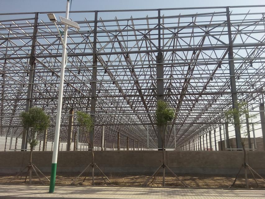 迪庆汽车工业厂房网架